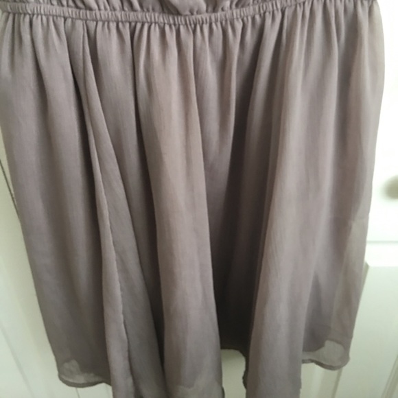 Beautiful dusty grey purple dress - Picture 4 of 8